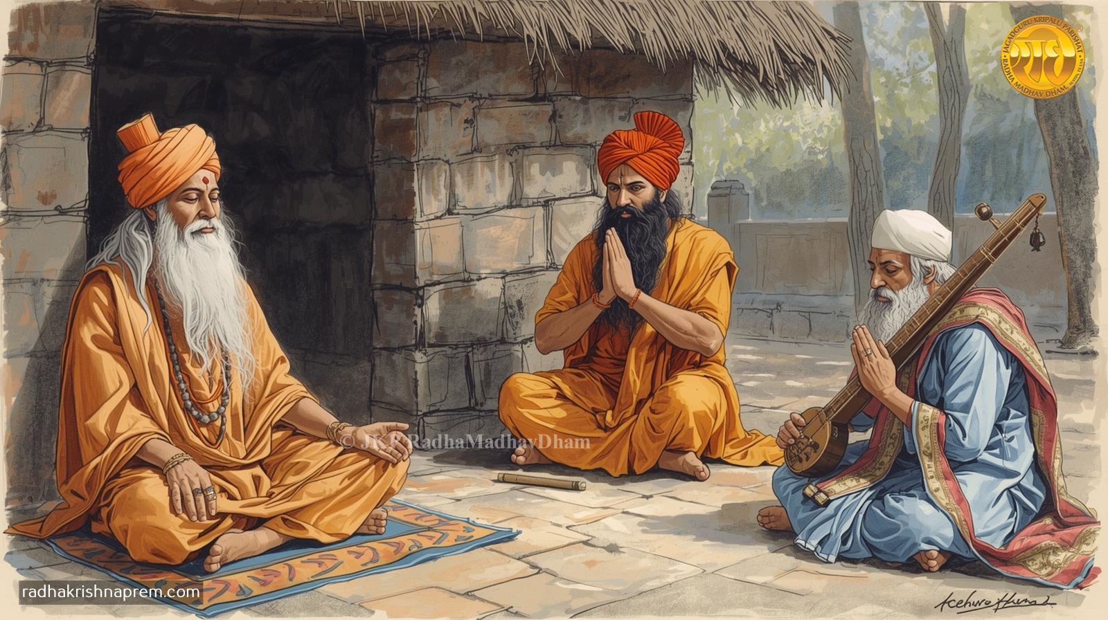 The Divine Story of Banke Bihari and Swami Haridas Ji’s Lesson to Akbar